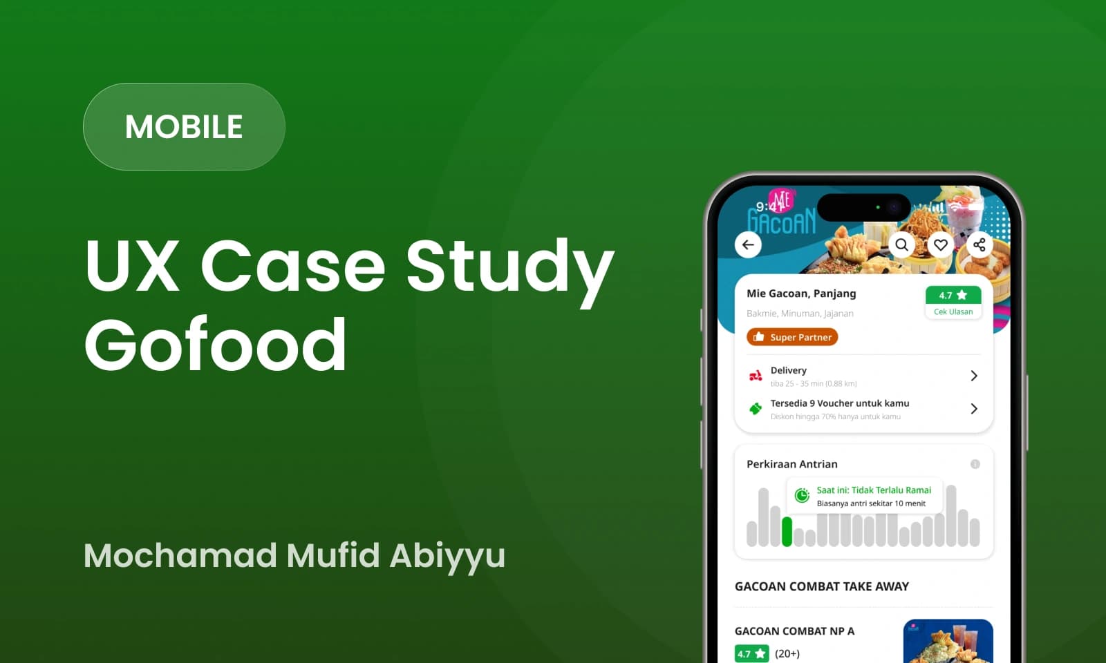 UX Case Study Gofood Enhancement